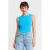Mouwloze Slim-Fit Bootnek Blouse