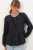 Gestructureerde Blouse met Strikfront