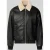 JACK & JONES Premium Bomberjack in leerlook met teddybont