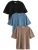 Next Shirt  blauw / lichtbruin / zwart