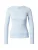 PIECES Shirt ‘PCRuka’  lichtblauw / wit