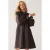 Summum midi jurk – bruin