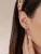 Hey Happiness Oorbellen ‘Mid Sparkle’  zilver