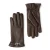 Isabel Bernard Isabel Bernard Honoré Marcelia donkerbruine leren handschoenen van geitenleer IB67001-331-6.5