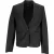 Joseph Effen Blazer met Zakken in Zwarte Wol