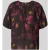 Zero Regular fit blouse van viscosemix met druppelvormige hals