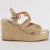 Montevita Sandalen Met Een Sleehak Salia7 Goud