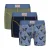 Vingino boxershort – set van 3 donkerblauw/blauw/olijfgroen