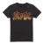 AC/DC Heren Vuur Logo T-Shirt (Zwart)