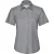 Russell Collectie Dames/Dames Korte Mouw Easy Care Oxford Shirt (Zilvergrijs)