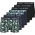 Jack & Jones Heren boxershorts trunks jacflamingo flamingo print 7-pack donkerblauw/zwart