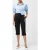 French Connection Carson Cropped Trouser Black
