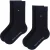 Tommy Hilfiger Effen Kindersokken (Set van 2) (Marine)