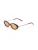 LE SPECS Zonnebril ‘MAGNIFIQUE’  roestbruin / goud
