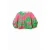 T-shirt court tropische geplooide vrouwen Desigual