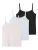 LMTD Top  pastelblauw / pastelroze / zwart