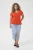 T-shirt Loose fit Grenadine orange
