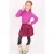 B.Nosy korte strokenrok met print – roze