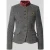 White Label Blazer met paspelzak op de borst en pochet