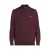 Lyle & Scott regular fit gebreide trui met wol – burgundy