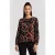 White Stuff Angie Top Black Multi