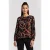 White Stuff Angie Top Black Multi