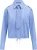 Label Dot Blouse Aroa Navy dames