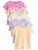 Next Shirt  lavendel / abrikoos / lichtroze / wit