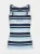 KOROSHI Top  navy / lichtblauw / wit