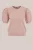 WE Fashion – Dames trui met structuur – Regular fit – Rose –