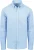 King Essentials The Tommy Overhemd Lichtblauw