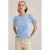WE Fashion T-shirt lichtblauw broderie