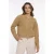 Rino & Pelle short cardigan with zipper closure bento.5002622 11013 burlywood