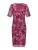 Goldner Jurk  lila / rosé
