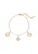 faina Armband  rose-goud / transparant