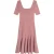 Ted Baker Miyhaa Gebreide Rok Met Zwierige Rand, Roze Jurk