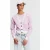 Karl Lagerfeld Kl Monogram Short Cardigan Monogram Orchid Bouquet