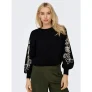 Only Gebreide trui ONLMAGNOLIA LS DETAIL PULLOVER KNT NOOS
