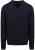 William Lockie Pullover Lamswol V Midnight Mix Navy