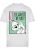 Merchcode Shirt ‘Looney Tunes Bugs Bunny Funny Face 3.0’  lichtgroen / pink / zwart / wit