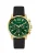 GUESS Analoog horloge ‘Walker’  goud / groen / zwart
