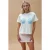 Bedrukte Regular Fit Crew Neck T-shirt van 100% Katoen