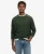 Essential Slim-fit Trui met Ronde Hals Groen