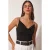 Slim Fit Cowl Neck Mouwloze Blouse