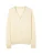 GOBI Cashmere Trui ‘Women’s Essential Cashmere V-Neck Sweater’  offwhite