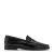 Mango leren loafers zwart
