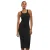 Dames midi jurk van jersey Urban Classics