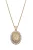 Orphelia Dames 925 Sterling Zilveren Ketting met Hanger – Goud ZH-4520-GOUD