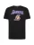 NEW ERA Shirt  geel / lila / zwart / wit