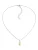 So Chic Ketting  lichtgeel / zilver / transparant